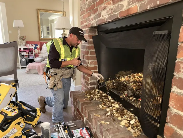 Safe screening installation by Warrensville Heights Chimney Sweep in Warrensville Heights, OH