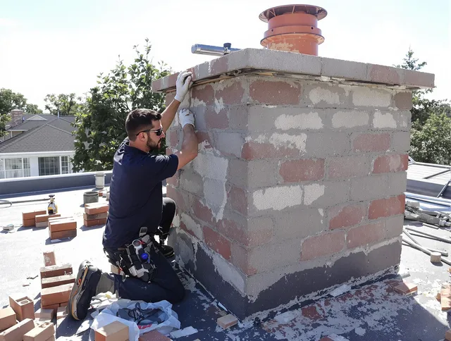 Advanced chimney repair process by Warrensville Heights Chimney Sweep in Warrensville Heights, OH